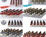 21pcs American Revolutionary War UK Red Coat US Marine Corps Minifigures Toys - $25.36