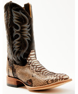 Cody James Men's Exotic Python Broad Square Toe Western Boots - $195.27