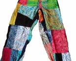 Fair Trade Patchwork Trousers with Real Patches by Terrapin (Medium) [Ap... - $31.21