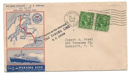 Canal Zone Cover - SS Ancon or Steam Ship Ancon Maiden Voyage July 1939 - $10.00