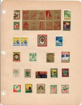 Collection US Local &amp; State Crippled Children Easter Christmas Stamps Lo... - $50.00