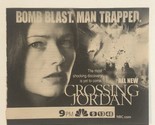 Crossing Jordan Print Ad Advertisement Jill Hennessy pa7 - $6.92