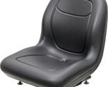 Ford New Holland Black Skid Steer Seat Fits LX465 LX485 LX565 LX665 LX86... - $154.99