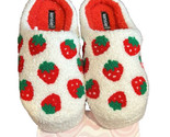 Kensie Womens Faux Sherpa Memory Foam Slippers Strawberry New Sz 9 Valen... - $24.99