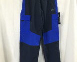 Russell Boys Nylon Jogger Cargo Pants Reflective Side pocket Ankle zippe... - $13.01