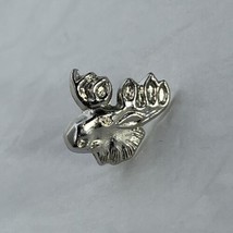 Moose Head Animal Wildlife Enamel Lapel Hat Pin Pinback - $5.95