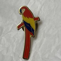 Parrot Exotic Bird Animal Wildlife Enamel Lapel Hat Pin Pinback - $5.95