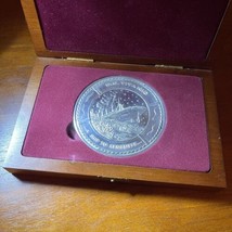 Titanic Memorial Silver Proof 1 Pound .999 Fine w/ Wood Box - $490.99