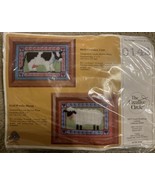 Vtg Creative Circle Crewel Embroidery/Cross Stitch Kit #0142 Wooly Sheep 5”x7” - $7.99