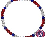 Boys Atlanta Braves Acuna Rhinestone Crystal Disco Ball Beaded Baseball ... - $19.79+