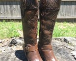 Corral G1116~Ladies Western Brown Tall Whip Stitch and Studs Boots - $296.00