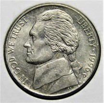 1996 D US Jefferson Nickel 5 Cents Coin - $1.99