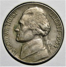 1954 P US Jefferson Nickel 5 Cents Coin - $1.99