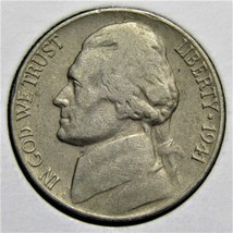 1941 D US Jefferson Nickel 5 Cents Coin - $1.99