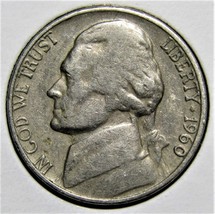 1960 D US Jefferson Nickel 5 Cents Coin - $1.99