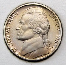 1983 S US Jefferson Nickel 5 Cents Proof Coin - $1.99