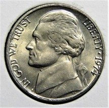 1974 P US Jefferson Nickel 5 Cents Coin - $1.99