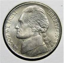 1999 D US Jefferson Nickel 5 Cents Coin - $1.99