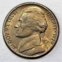 1979 P US Jefferson Nickel 5 Cents Coin - $1.99