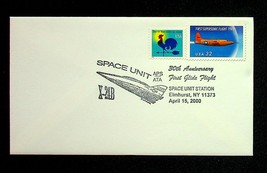 1st Glide Flight Of The X-24B Experimental Airplane 2000 Postal Cover AP... - $9.45