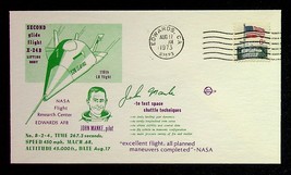  X-24B Second Glide Flight 1973 Postal Cover USAF Edwards John Manke Pil... - $9.45