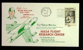 1973 Postal Cover Mike Love Pilot Edwards AFB NASA X-24B Experimental Pl... - $9.45