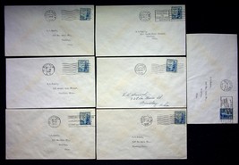 October 13 1933 1st Day Cover Set From 1st Day Cities Tadeusz Kosciuszko - $18.00