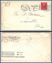 1908 US Cover - Philadelphia, PA to Lancaster, Pennsylvania F5 - $2.96