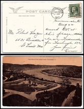 1910 OHIO Postcard - Cincinnati to St Louis, MO F21 - $2.96