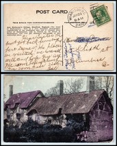 1910 US Postcard - Miamisburg, Ohio to Columbus, OH H17 - $2.96