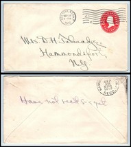 1910 US Cover - New York, NY to Hammondsport, NY C22 - $2.96