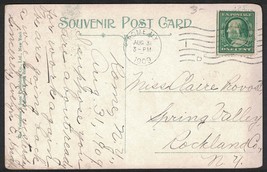 1909 US Postcard - Rome, New York to Spring Valley, NY Q7 - $2.96