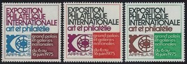 1975 Paris International Exposition Cinderella Poster Stamps/Labels Set ... - $4.99