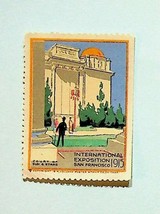 International Exposition San Francisco 1915 Poster Stamp Court Of Sun &amp; ... - $8.50