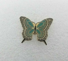 Butterfly Lapel Hat Pin - Green  - $11.87