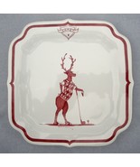 Juliska Country Estate Reindeer Games Solo Sports Golf Comet Salad Party Plate - $44.10