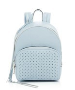 Rebecca Minkoff Backpack Perforated Stars Bleached Blue - $173.25