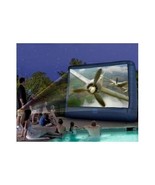 Video Projector Screen Portable Inflatable Movie Outdoor Backyard Blow Up Tv 12' - $221.76