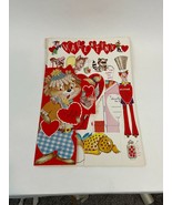 Vintage Valentine&#39;s Day Decorations Die Cut Cards Paper Dolls Doily Craf... - $21.00