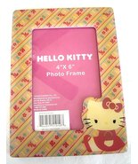  SANRIO Hello Kitty Picture Frame, 4 x 6  Striped Pink - $28.99