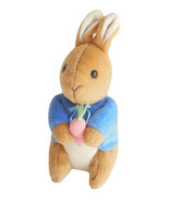 Beatrix Potter Peter Rabbit Eden Toys Stuffed Plush 7 Inch Wild Animal Bunny - $10.50