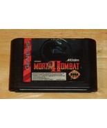 Sega Genesis Mortal Kombat II Fighting Video Game, Loose Cartridge, Tested - $8.95