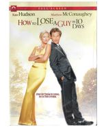 DVD - How To Lose A Guy In 10 Days (2003) *Kate Hudson / Kathryn Hahn / Comedy* - $6.00