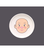 Fred & Friends Plays with His Food Baby Girl Ms Food Face plate. Jason Amendala. - $27.19