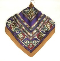 Classic Polyester scarf, Women Shawl, Babushka, Wrapped, Head Scarf Squa... - $62.00