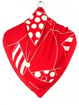 Authentic Hanae Mori Silk Scarf Shawl Babushka Classic Wrap Head Squares... - $78.00