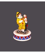 Schmid The Entertainer #254 Clown and Dog music box. Japan made. Original label - $55.00