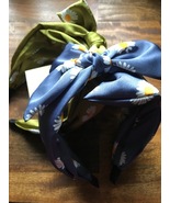 Satin Daisy Bow Headbands - $10.95