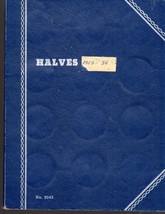 Halves -Whitman Blank Book Half Dollar Trifold Book - $5.00