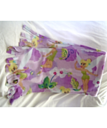 Tinkerbell Super Soft Purple Fleece Handmade Scarf Disney Fairies - $12.99